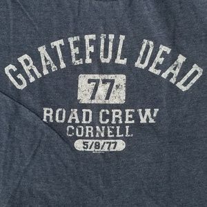Grateful Dead Cornell Road Crew 1977 Licensed Tour